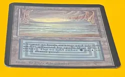 MTG UNDERGROUND SEA (Offset Misprint) Alpha (OldManMTG 011-217) - Image 5