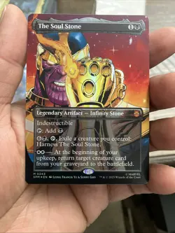 The Soul Stone (Borderless) Marvel's Spider-Man Foil - Image 1