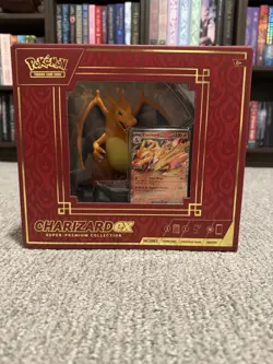Pokemon TCG Charizard EX Super Premium Collection Figure Box New Sealed - Image 1
