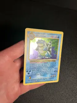 Pokemon TCG Blastoise 2/102 Base Set Shadowless Holo Rare LP-/MP - Image 4