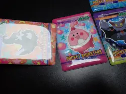Pokemon Bandai Promo Waterproof Bathroom Menko Card x4 Gliscor Mantyke etc #5665 - Image 2