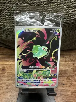 Bulbasaur 133/132 English Pokemon Mega Evolution Stamped Promo SEALED - Image 1