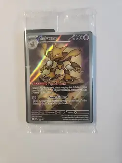 Pokemon TCG Alakazam 009 Mega Evolutions ETB Promo NM Sealed - Image 1