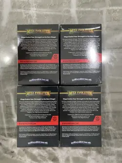 Pokemon Mega Evolution Booster Bundle - Lot of 4 - Factory Sealed - - Image 2