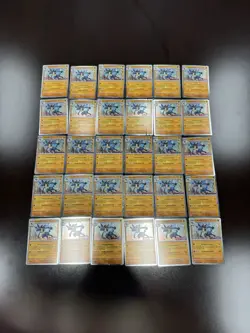 Lot 30 Lucario 114/198 Cosmos Holo Scarlet And Violet [Stamped] Pokemon TCG - Image 1