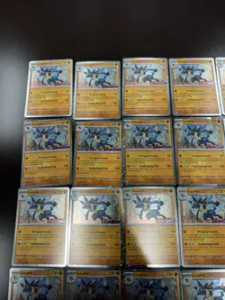 Lot 30 Lucario 114/198 Cosmos Holo Scarlet And Violet [Stamped] Pokemon TCG - Image 2