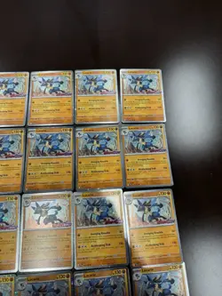 Lot 30 Lucario 114/198 Cosmos Holo Scarlet And Violet [Stamped] Pokemon TCG - Image 3