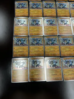 Lot 30 Lucario 114/198 Cosmos Holo Scarlet And Violet [Stamped] Pokemon TCG - Image 4