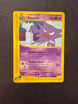 Haunter 63/144 Skyridge Regular Non Holo Pokemon - LP - Image 1