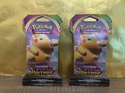 Pokemon TCG Sword & Shield Vivid Voltage Sleeved Booster Pack Sealed only 1 - Image 1