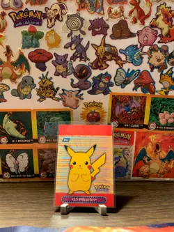 Pikachu #25 - Pop-Up 2 of 10-Pokemon TV Animation 3-Topps 2000-NM - Image 1