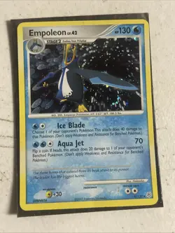 Empoleon Pokemon 4/130 Holo Rare Diamond & Pearl - Image 1