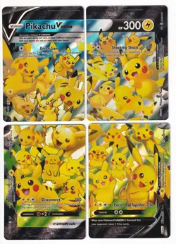 Pikachu V-UNION Set - SWSH139 SWSH140 SWSH141 SWSH142 - Pokemon Celebrations - Image 1