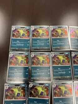 Lot 24 Pokemon Tyranitar 135/193 STAMPED Paldea Evolved Special PROMO NM TCG - Image 2