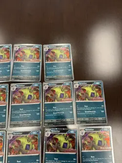 Lot 24 Pokemon Tyranitar 135/193 STAMPED Paldea Evolved Special PROMO NM TCG - Image 3