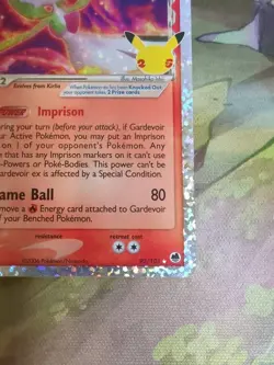 Pokemon Gardevoir EX TCG Delta Species Celebrations: Classic Collection 93/101 - Image 5
