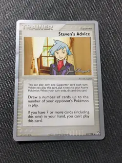 Pokemon TCG Steven's Advice World Championship 2008 Singles 83/108 - Image 1
