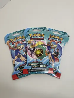 Pokemon Journey Together Booster Pack Bundle - Image 1