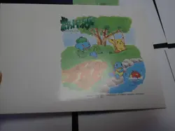 Pokemon JP Post Promo Postcard Pikachu Mew Charmander Squirtle Bulbasaur #5656 - Image 2