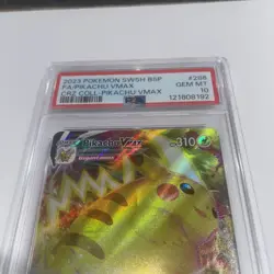 PIKACHU VMAX 2023 POKEMON SWSH BSP CRZ COLLECTION #286 PSA 10 GEM MT - Image 4