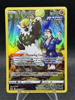 Pokemon Silver Tempest Trainer Gallery Passimian TG08/TG30 Ultra Rare - Image 1