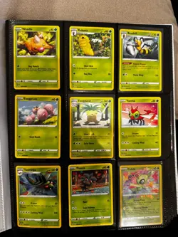 Pokemon SWSH Vivid Voltage Incomplete Master Set with 9 Pocket Binder - See Pics - Image 1