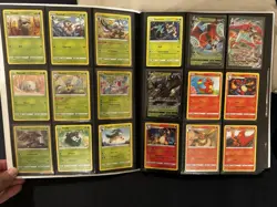 Pokemon SWSH Vivid Voltage Incomplete Master Set with 9 Pocket Binder - See Pics - Image 2