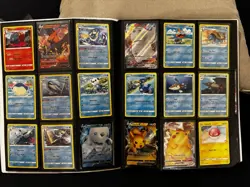 Pokemon SWSH Vivid Voltage Incomplete Master Set with 9 Pocket Binder - See Pics - Image 3