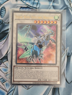 LEDD-ENC29 Clear Wing Synchro Dragon Near Mint Ultra Rare Unlimited Edition - Image 1