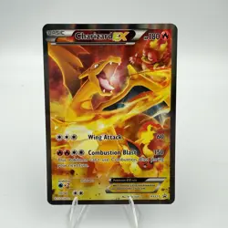 Charizard EX XY121 Black Star Promo Full Art Holo Pokemon Card NM 2016 - Image 1