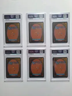 MTG 6 Alpha 1993 PSA Graded Cards Disintegrate, Forest, Resurrection & More RARE - Image 4