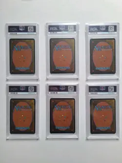 MTG 6 Alpha 1993 PSA Graded Cards Disintegrate, Forest, Resurrection & More RARE - Image 5