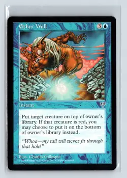 ETHER WELL - MTG Magic the Gathering Card - Mirage - Uncommon - Image 1