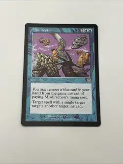 Misdirection Mercadian Masques Near Mint Mtg Magic The Gathering Never Played - Image 4