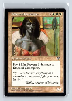 ETHEREAL CHAMPION - MTG Magic the Gathering Card - Mirage - Rare - Image 1