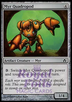 Myr Quadropod 2x FOIL 5DN MTG Fifth Dawn Common MINT artifact - Image 1