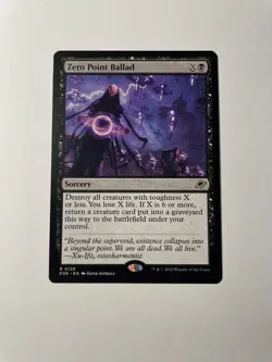 MTG Zero Point Ballad EOE #128 Regular Rare Card Magic The Gathering nm - Image 1