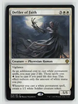 Defiler of Faith 016 Dominaria United DMU MTG Magic - Image 1