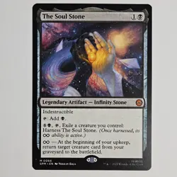 MtG Spider-Man, The Soul Stone NM #0066 Magic The gathering Mythic Artifact - Image 1