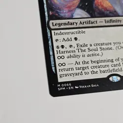 MtG Spider-Man, The Soul Stone NM #0066 Magic The gathering Mythic Artifact - Image 3