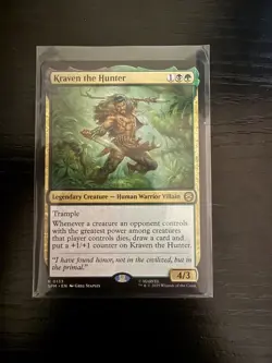MTG Spider-Man R Kraven the Hunter #0133 - Image 1