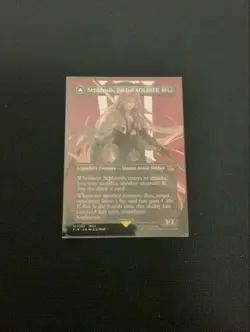 Magic: The Gathering Final Fantasy MTG Sephiroth Borderless English Nonfoil - Image 1