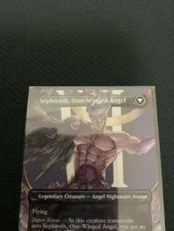 Magic: The Gathering Final Fantasy MTG Sephiroth Borderless English Nonfoil - Image 4