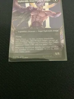 Magic: The Gathering Final Fantasy MTG Sephiroth Borderless English Nonfoil - Image 5