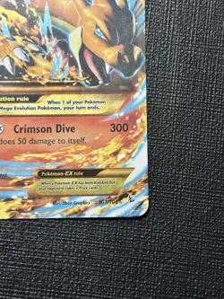 Pokemon TCG Mega Charizard EX SECRET RARE 2014 107/106 MP XY Flashfire - Image 5