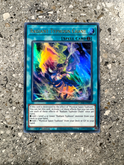 Yugioh TCG Radiant Typhoon Chant DOOD-EN061 Ultra Rare 1st Edition NM-M - Image 1
