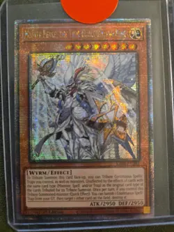 Master Peace, the True Dracoslaying King RA04-EN283 Quarter Century Rare Yugioh - Image 1