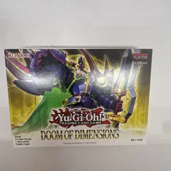 2025 YUGIOH DOOM OF DIMENSIONS BOOSTER BOX | YuGiOh New And retro pack two - Image 2