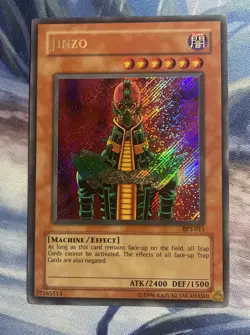 Jinzo - BPT-011 - Secret Rare - Unlimited - 2003 Collector Tin - Yugioh - NM - Image 1
