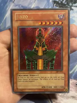Jinzo - BPT-011 - Secret Rare - Unlimited - 2003 Collector Tin - Yugioh - NM - Image 2